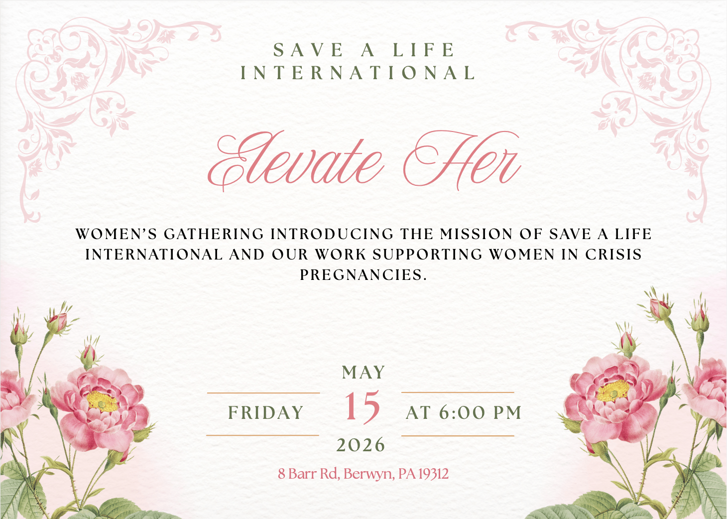 Elevate HER – A Women's Night with Purpose